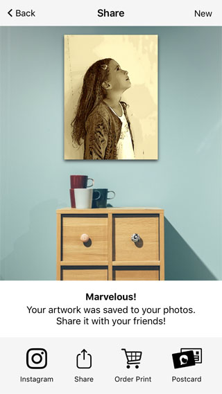 Apps that turn photos into drawings 25