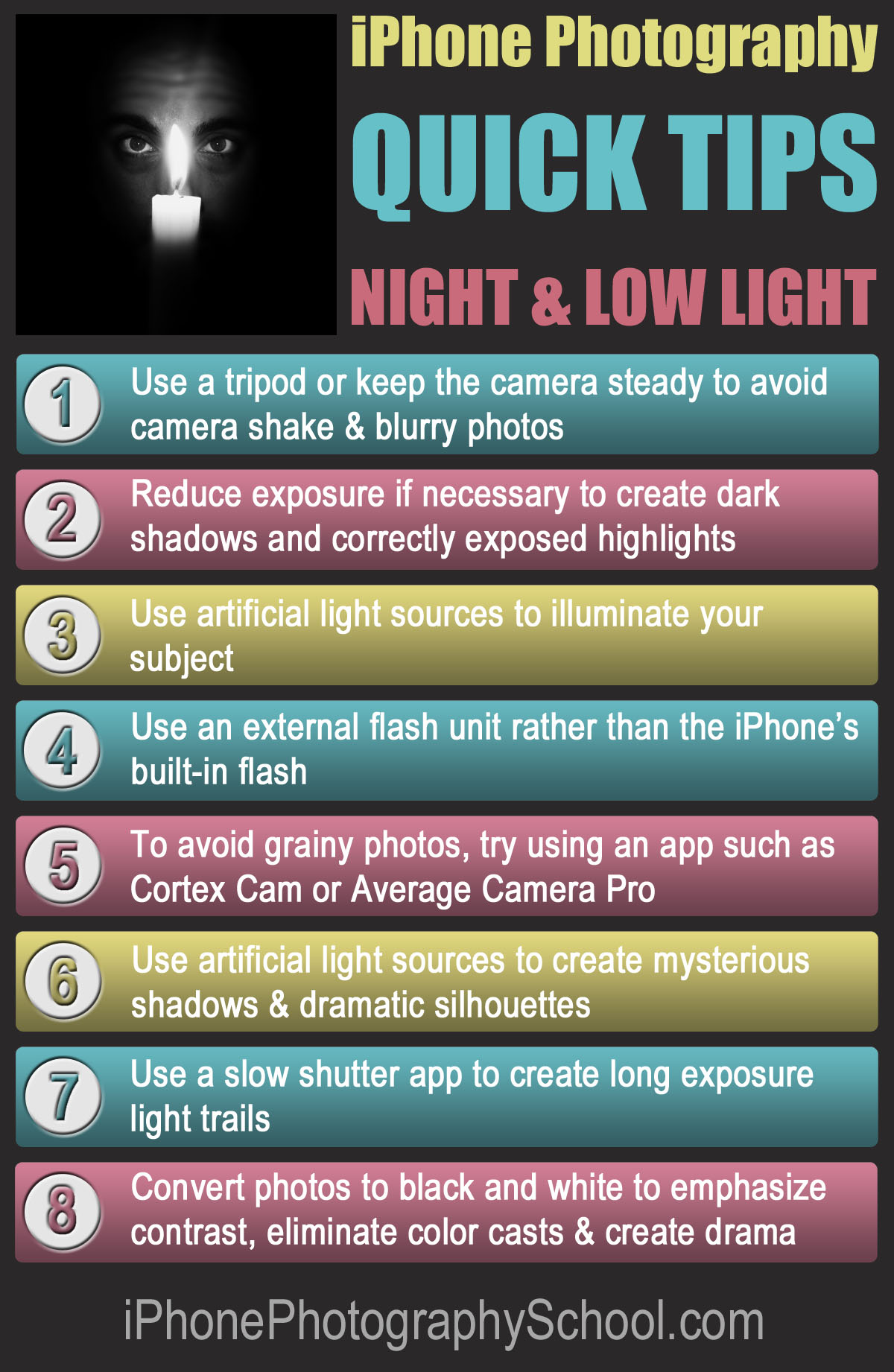 9 Quick Tips For Improving Your iPhone Night Photography